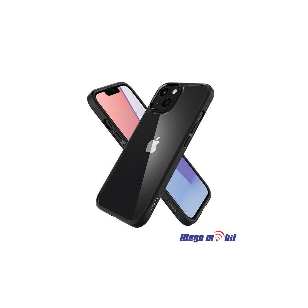 Futrola iPhone 14 Spigen Ultra Hybrid transparent black
